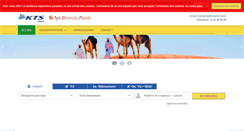Desktop Screenshot of ktstravel.com